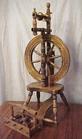 Upright Spinning Wheel